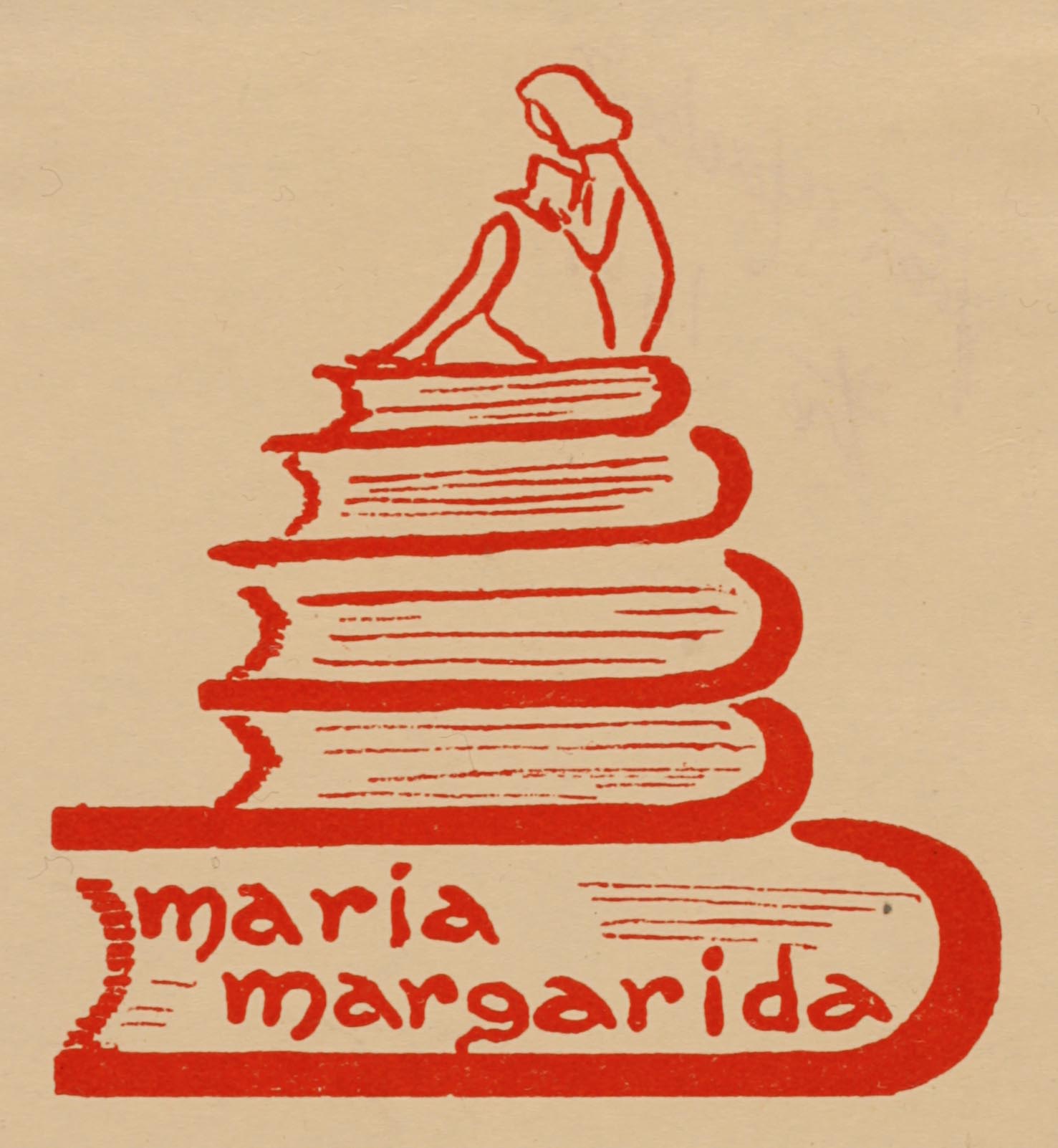 Art Exlibris Net Exlibris By Joao Joseph Machado For Maria Margerida