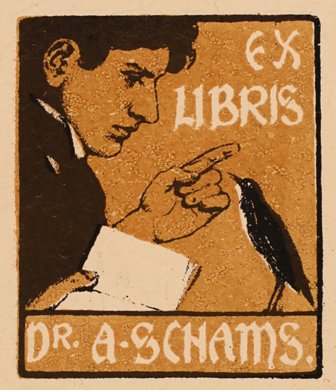 Art-exlibris.net - Exlibris By ? Unbekannt For Dr. A. Schams