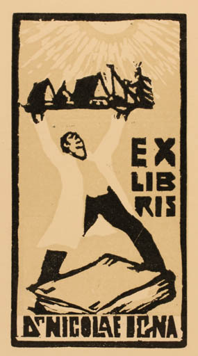 Exlibris by ? Unbekannt from Unknown for Dr. Nicolae Igna - 