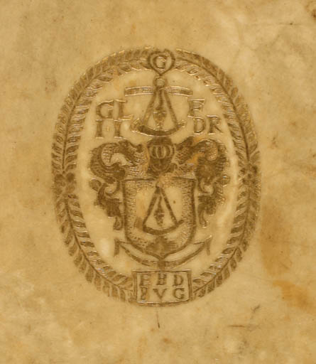 Exlibris by ? ? from Sweden for Georg Ludvig Firstenhäuser - Heraldry Historical Person Super Exlibris 