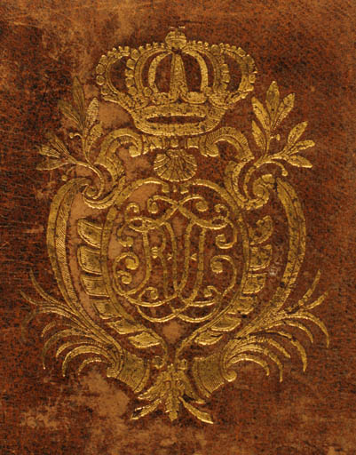 Exlibris by ? ? from Sweden for ? Frederik I - Historical Person Monogram Regent/royalty Super Exlibris 