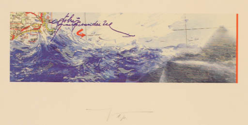 Exlibris by Martin R. Baeyens from Belgium for ? ? - Maritime 