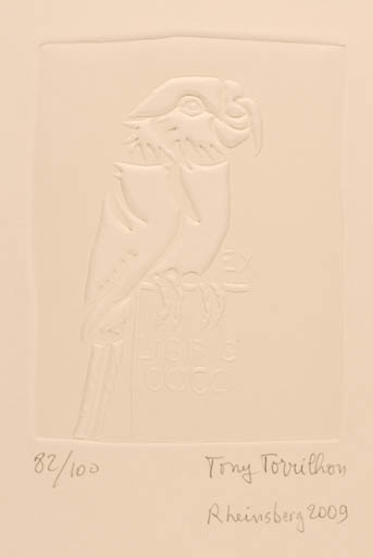 Exlibris by Tony Tovilhon from Germany for COCO ? - Bird 