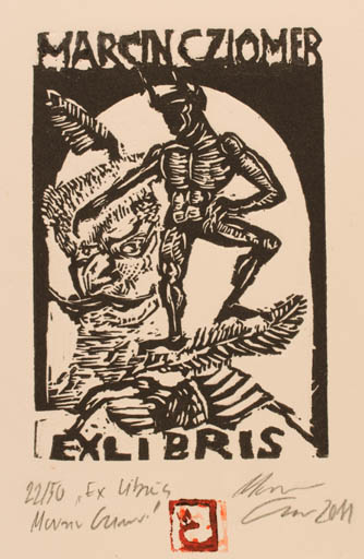 Exlibris by Marcin Czimor from Poland for Marcin Czimor - 