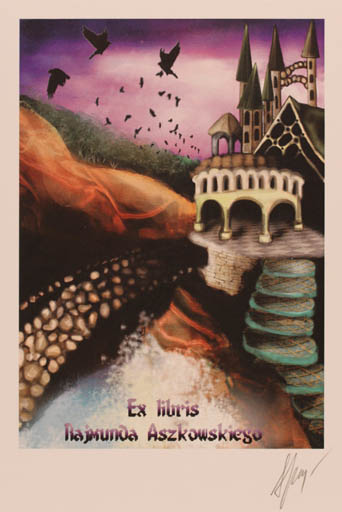Art exlibris Exlibris By Aleksandra Jagodzinska For Rajmund Aszkowski