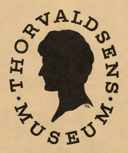 Exlibris by Poul Sæbye from Denmark for ? Thorvaldsens Museum - Portrait 