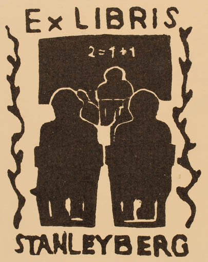 Exlibris by ? Vadstena from Unknown for Stanley Berg - Group 