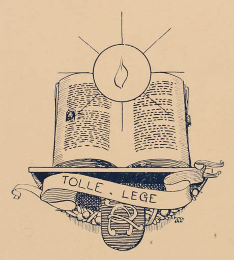 Exlibris by ? ? from Netherland for ? Tolle. Lege - Book 