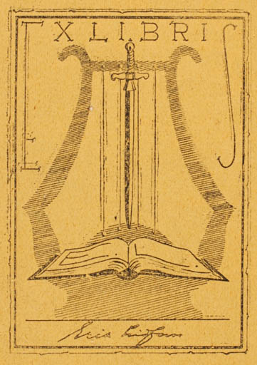 Exlibris by ? ? from Sweden for ? ? - Book 