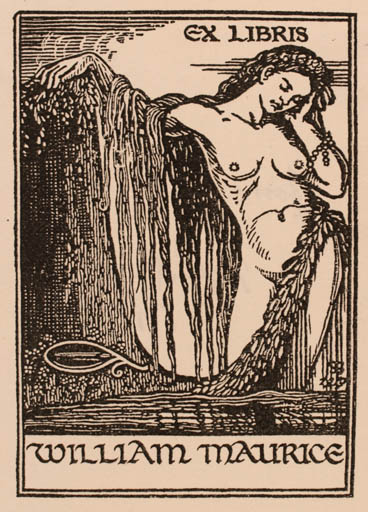 Exlibris by James Guthrie from Great Britain for William Maurice - Jugend 