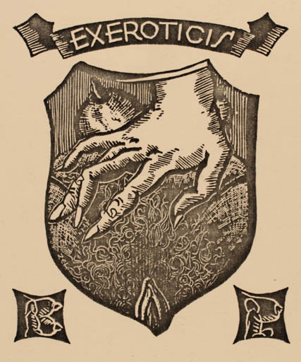 Exlibris by ? ? from Unknown for ? ? - Erotica Ex Erotica 