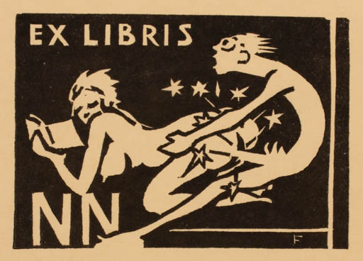 Exlibris by ? ? from Unknown for ? N.N. - Erotica 