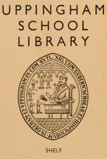 Exlibris by ? ? from Great Britain for England Uppingham School Library - 