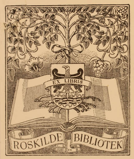 Exlibris by Peter Holm from Denmark for ? Roskilde Bibliotek - Book Tree 