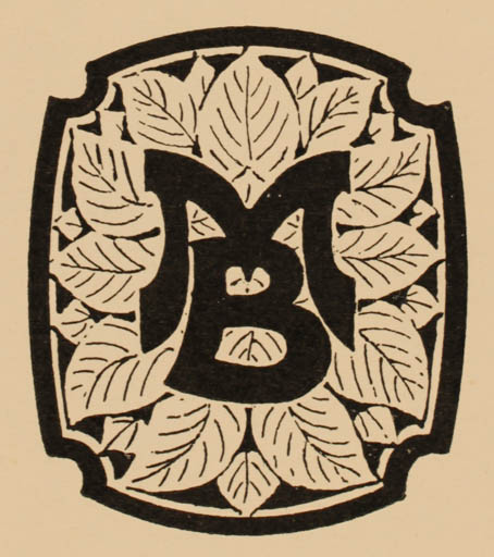 Exlibris by H. C. Bärenholdt from Denmark for ? ? - Monogram 