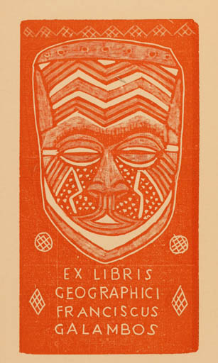 Exlibris by Sandor Konya from Hungary for ? ? - 