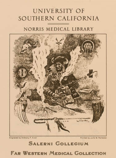 Exlibris by Ken Mansker from USA for ? University of Southern California - 
