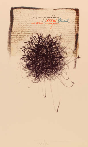 Exlibris by Martin R. Baeyens from Belgium for Hasip Pektas - Abstract 