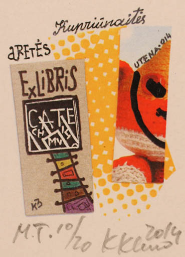 Exlibris by Klemensas Kupriunas from Lithuania for ? ? - Abstract 