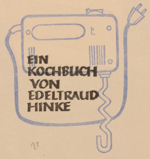 Exlibris by Ottmar Premstaller from Austria for Edeltraud Hinke - Book 