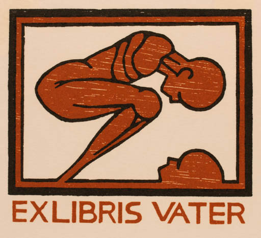 Exlibris by Axel Vater from Germany for Axel Vater - 