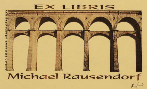 Exlibris by Rajmund Aszkowski from Poland for Michael Rausendorf - Architecture 