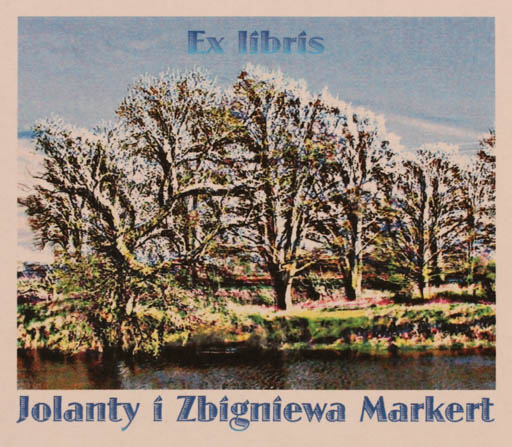 Exlibris by Rajmund Aszkowski from Poland for Jolanty i Zbigniewa Markert - Scenery/Landscape 