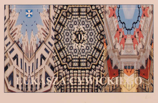 Exlibris by Rajmund Aszkowski from Poland for Lukasza Cywickiego - Ornament 