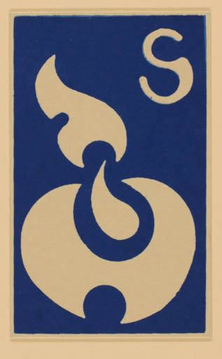 Exlibris by Sigvald Nielsen from Denmark for Sigvald Nielsen - Abstract 