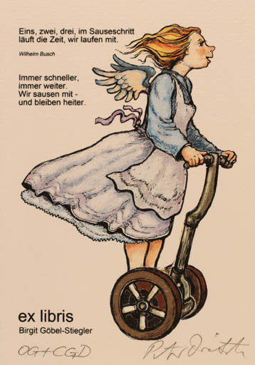 Exlibris by Peter Dietzsch from Germany for ? ? - Child 