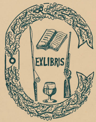 Exlibris by Henning Christensen from Denmark for Henning Christensen - 