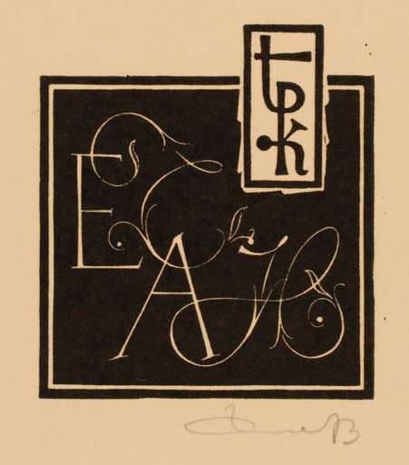 Exlibris by Zbigniew Dolatowski from Poland for ? ? - 