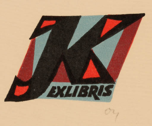 Exlibris by Norbert H. Ott from Germany for Johnny Köhler - 