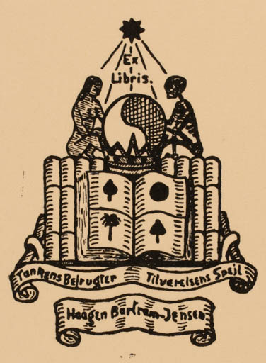 Exlibris by   from Denmark for ? ? - 