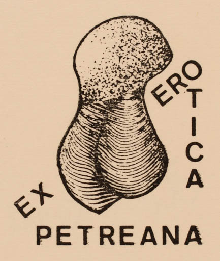 Exlibris by Peter F. Hosokawa from Japan for Peter F. Hosokawa - Erotica Ex Erotica 