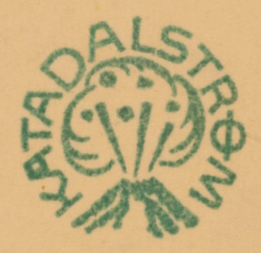 Exlibris by Knud V. Engelhardt from Denmark for Kata Dalstrøm - 