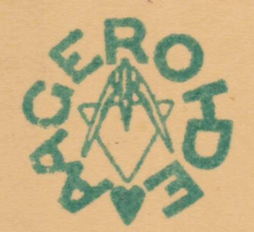 Exlibris by Knud V. Engelhardt from Denmark for ? Aagerotde - 