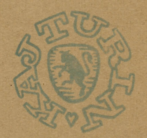 Exlibris by Knud V. Engelhardt from Denmark for Kaj Turin - 