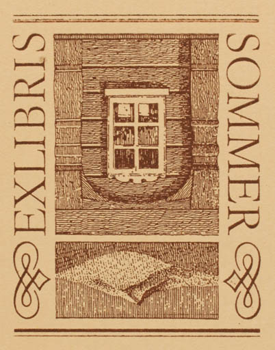 Exlibris by Peter Israel from Germany for ? Sommer - 