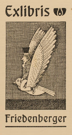 Exlibris by Peter Israel from Germany for ? Friedenberger - Fairytale/fable 