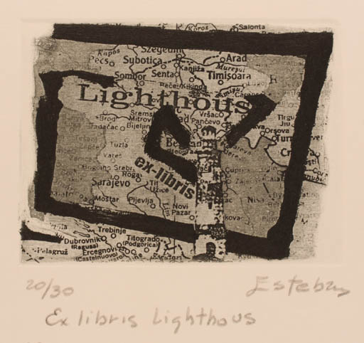 Exlibris by Liliana Esteban from Argentina for ? ? - 