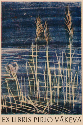 Exlibris by Satu Hälikkä from Finland for Pirjo Väkevä - 