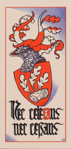 Exlibris by Michael Medvedev from Unknown for Ronny Andersen - Heraldry 