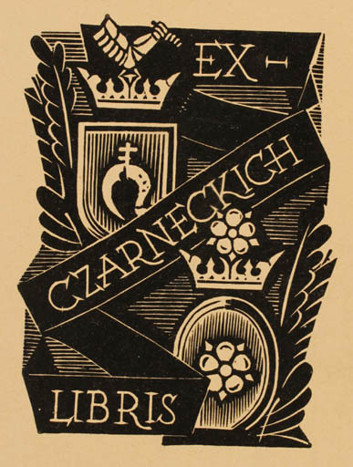 Exlibris by Boguslav Marszal from Poland for ? Czarneckich - 