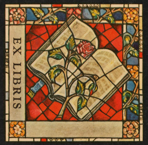 Exlibris by ? Unbekannt from Unknown for ? Vor der Schrift - Flower Book 