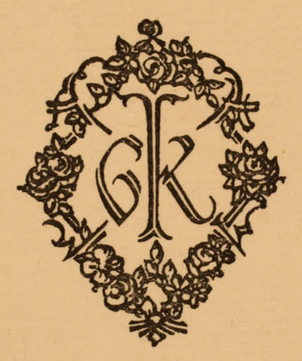 Exlibris by Elisabeth Schumacher from Germany for ? G. K. - Monogram 