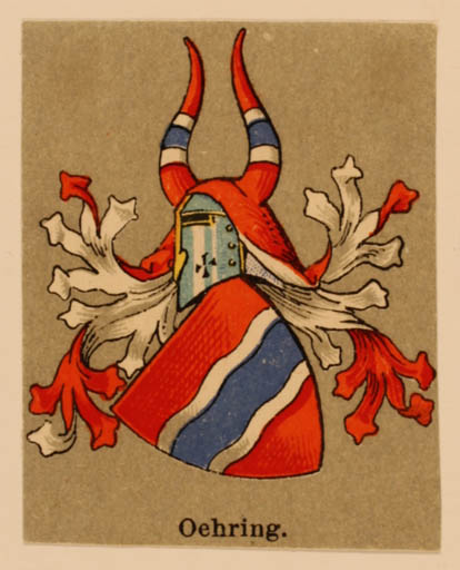 Exlibris by ? Unbekannt from Unknown for ? Oehring - Heraldry 