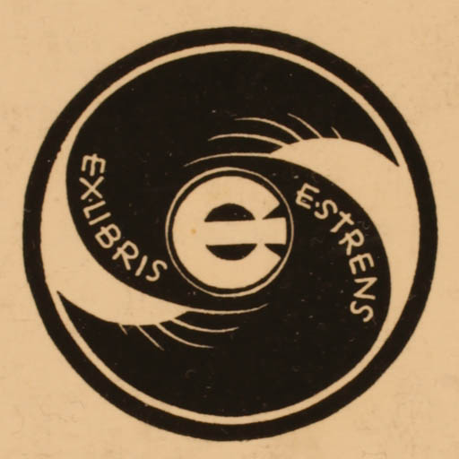 Exlibris by ? Unbekannt from Unknown for Eugene Strens - 