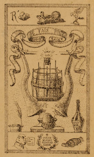 Exlibris by Gwenda Morgan from Great Britain for Augusto Rault - 