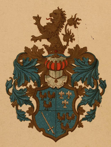 Exlibris by ? Unbekannt from Unknown for ? Unbekannt - Heraldry 